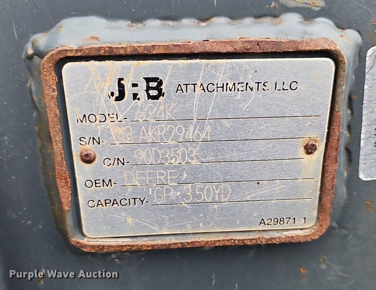 image for item DS4639 2012 John Deere 624K high lift wheel loader