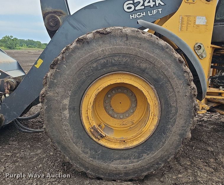 image for item DS4639 2012 John Deere 624K high lift wheel loader