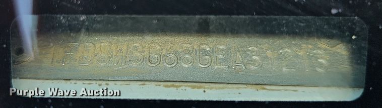 image for item DS4641 2016 Ford F350 Super Duty Crew Cab utility bed pickup truck