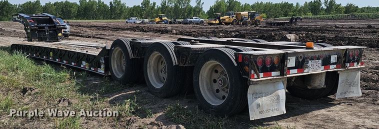 image for item DS4646 2014 Eager Beaver Trailers 50GSL lowboy equipment trailer