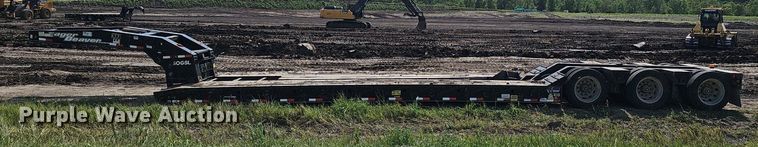 image for item DS4646 2014 Eager Beaver Trailers 50GSL lowboy equipment trailer