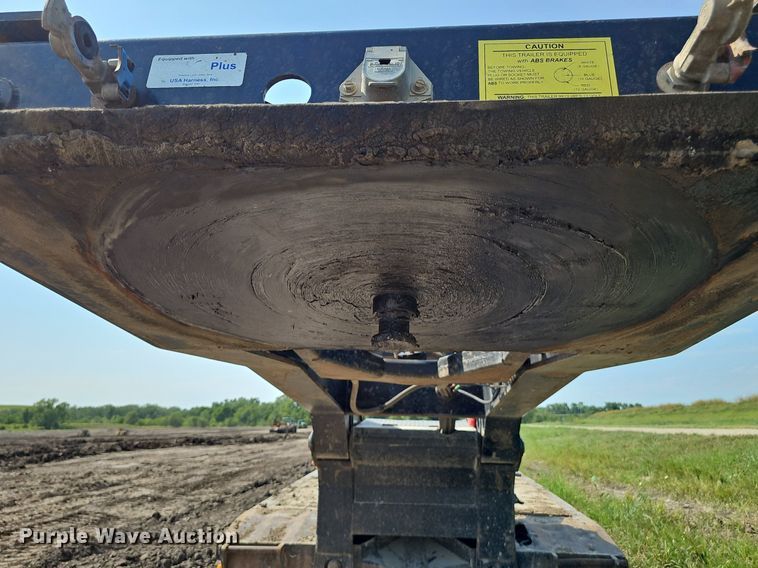 image for item DS4646 2014 Eager Beaver Trailers 50GSL lowboy equipment trailer