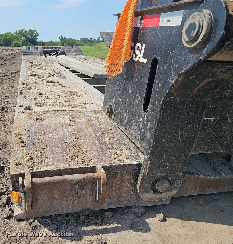 image for item DS4646 2014 Eager Beaver Trailers 50GSL lowboy equipment trailer