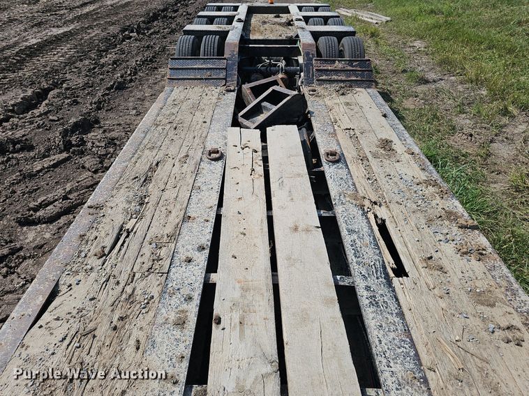 image for item DS4646 2014 Eager Beaver Trailers 50GSL lowboy equipment trailer