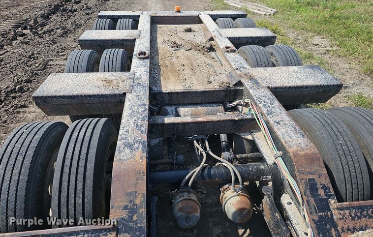 image for item DS4646 2014 Eager Beaver Trailers 50GSL lowboy equipment trailer
