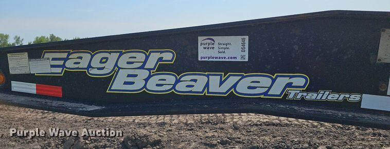 image for item DS4646 2014 Eager Beaver Trailers 50GSL lowboy equipment trailer