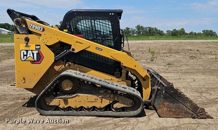image for item DS4650 2020 Caterpillar 289D3 tracked skid steer loader