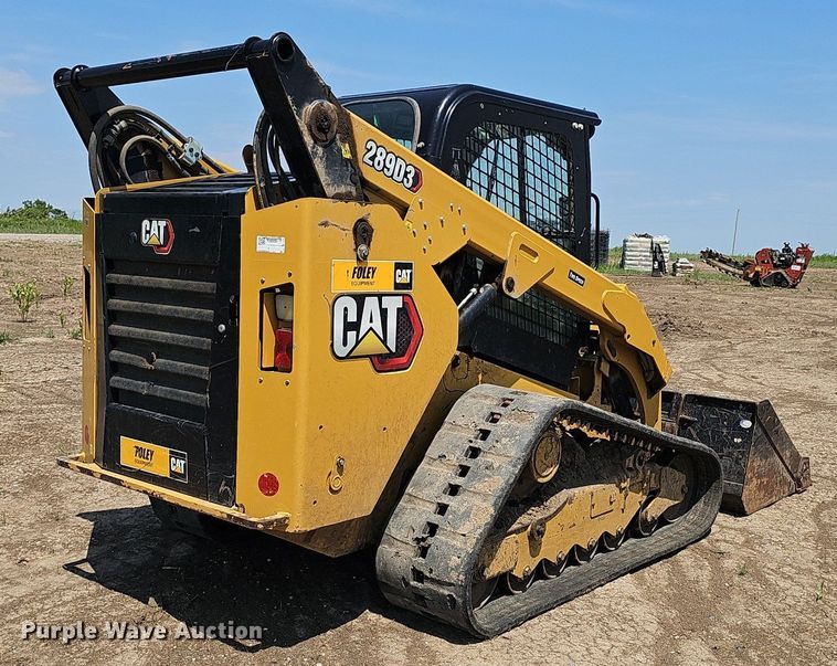 image for item DS4650 2020 Caterpillar 289D3 tracked skid steer loader