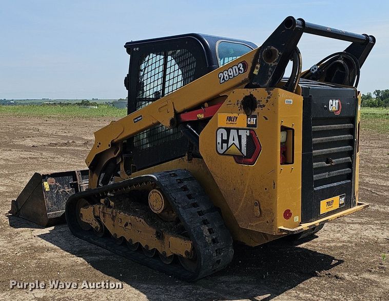 image for item DS4650 2020 Caterpillar 289D3 tracked skid steer loader