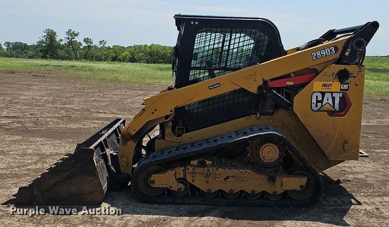 image for item DS4650 2020 Caterpillar 289D3 tracked skid steer loader