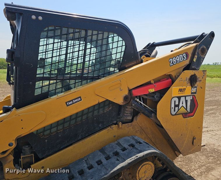 image for item DS4650 2020 Caterpillar 289D3 tracked skid steer loader