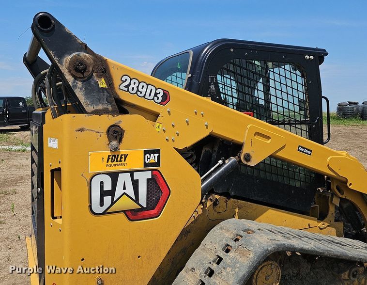 image for item DS4650 2020 Caterpillar 289D3 tracked skid steer loader