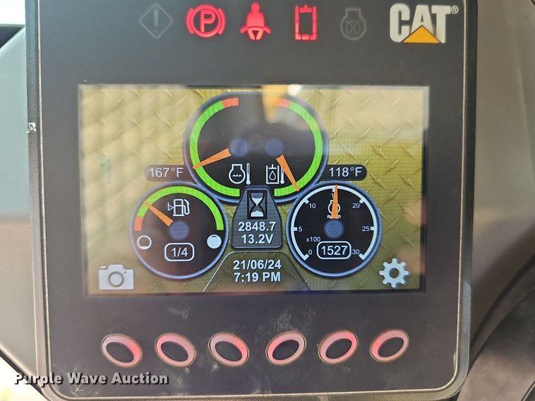 image for item DS4650 2020 Caterpillar 289D3 tracked skid steer loader