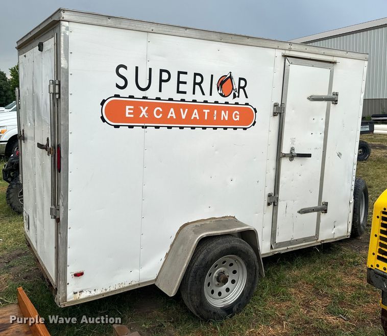 image for item LF9847 2012 Pilot Trailers  enclosed cargo trailer