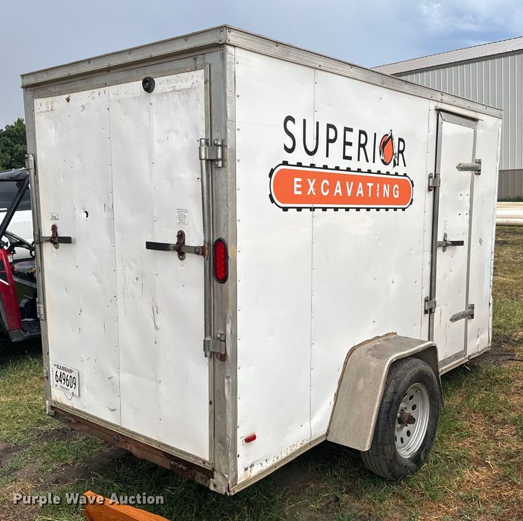 image for item LF9847 2012 Pilot Trailers  enclosed cargo trailer