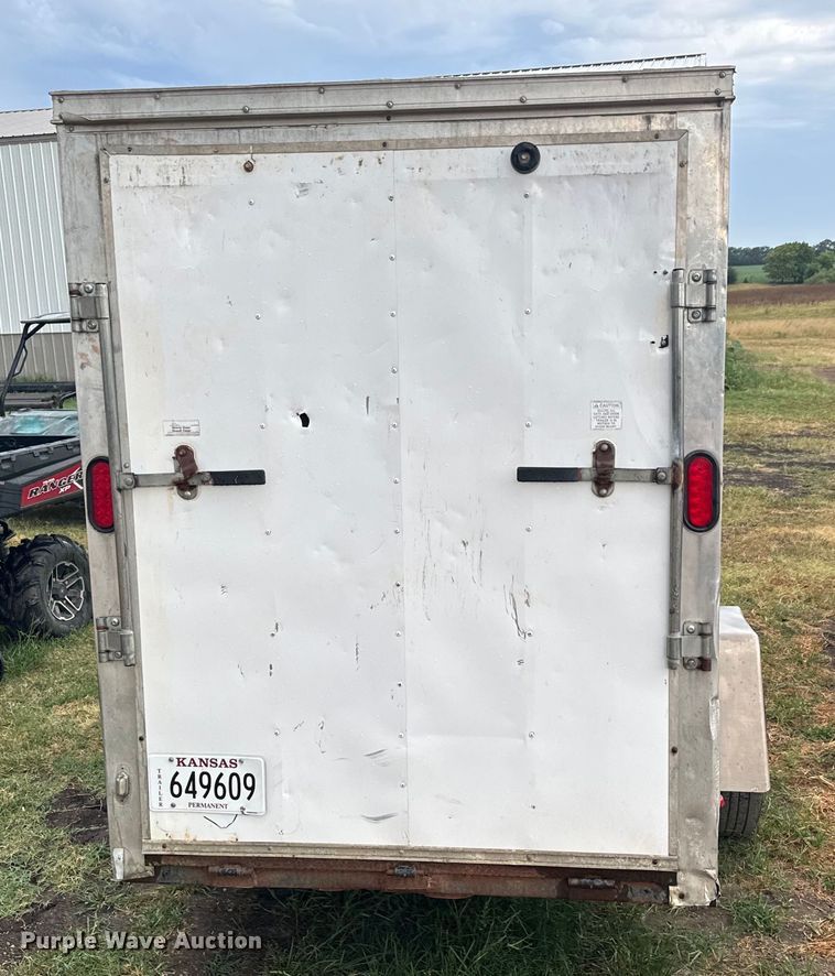 image for item LF9847 2012 Pilot Trailers  enclosed cargo trailer