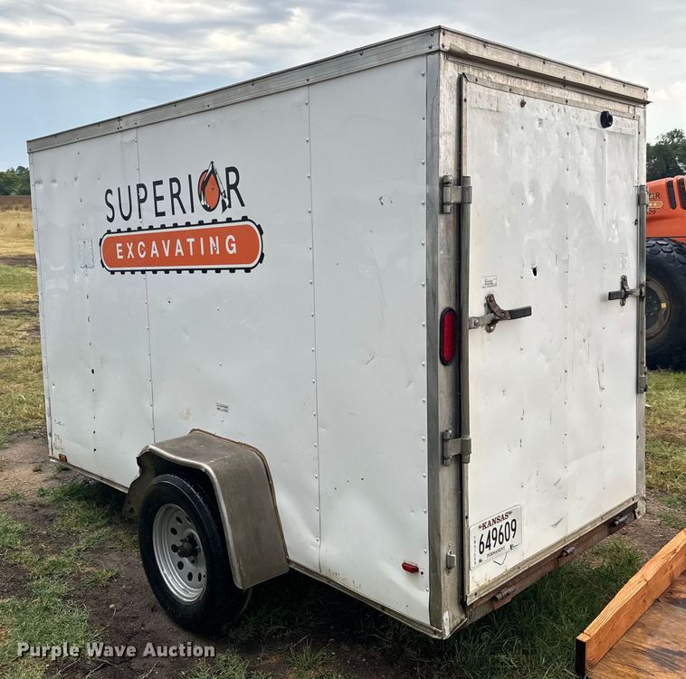 image for item LF9847 2012 Pilot Trailers  enclosed cargo trailer