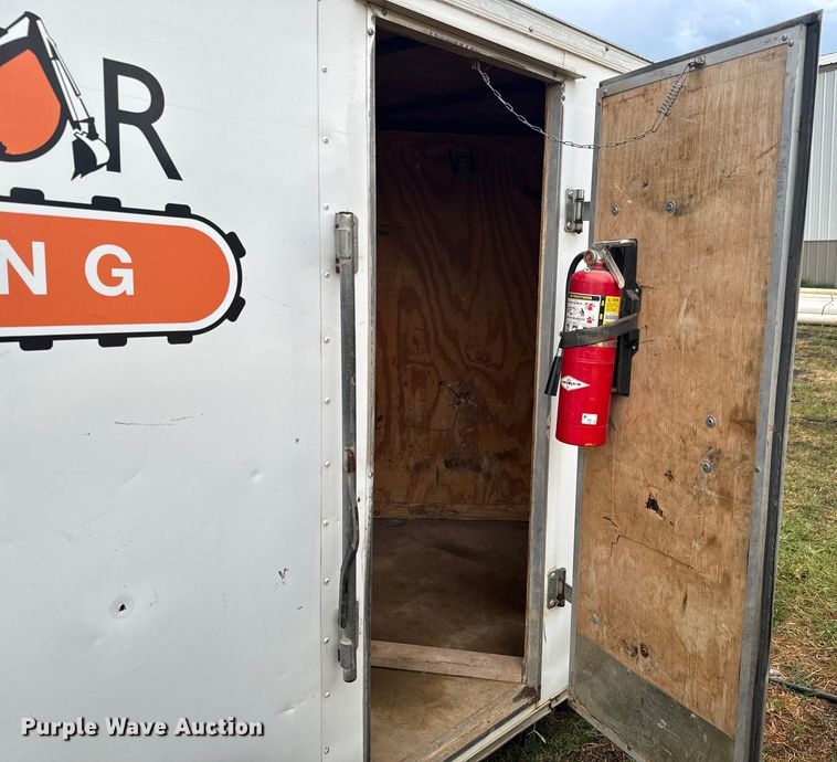 image for item LF9847 2012 Pilot Trailers  enclosed cargo trailer