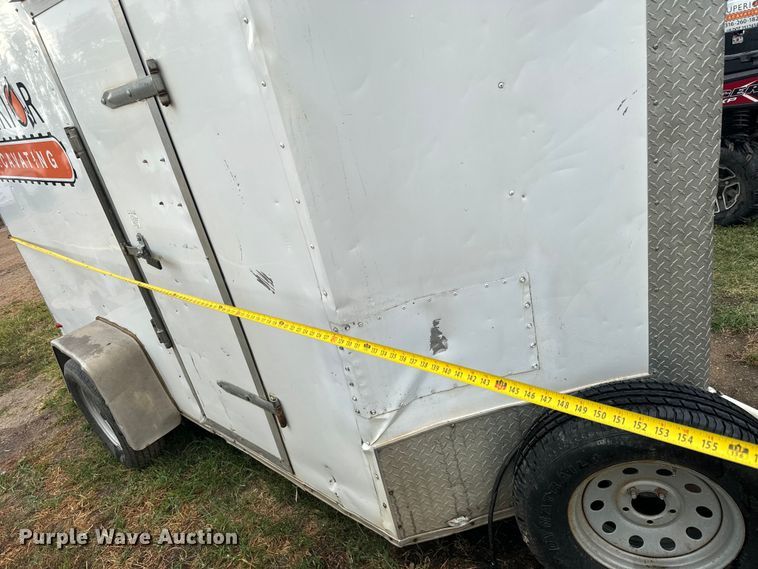 image for item LF9847 2012 Pilot Trailers  enclosed cargo trailer