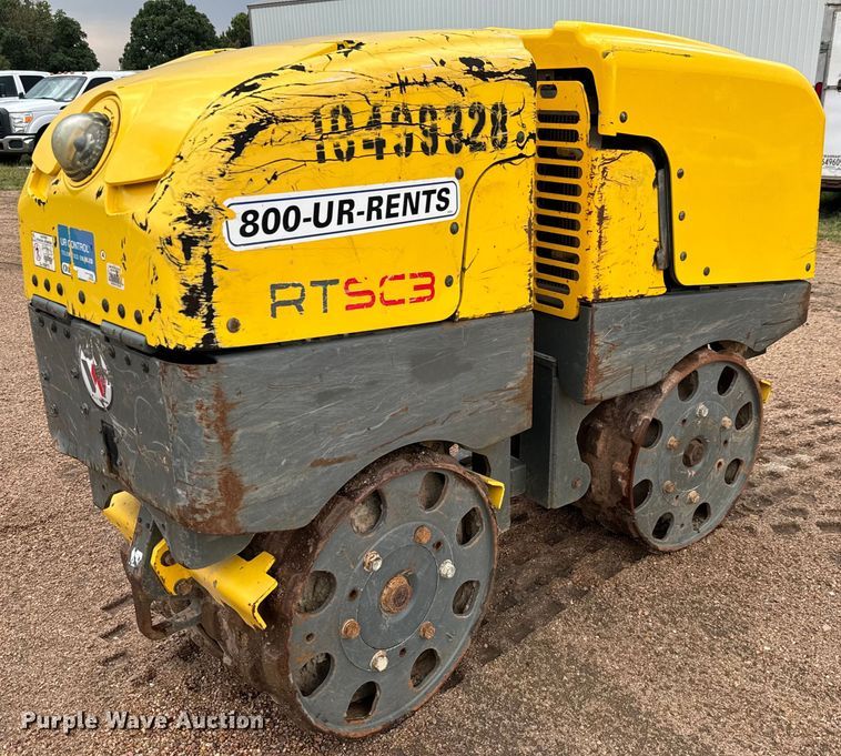 image for item LF9848 2022 Wacker Neuson  RTSC3 trench compactor
