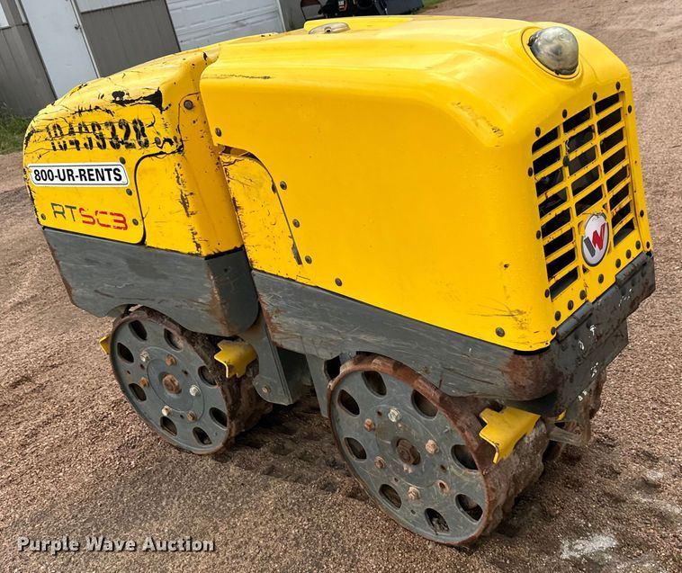 image for item LF9848 2022 Wacker Neuson  RTSC3 trench compactor