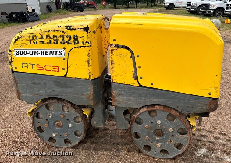 image for item LF9848 2022 Wacker Neuson  RTSC3 trench compactor