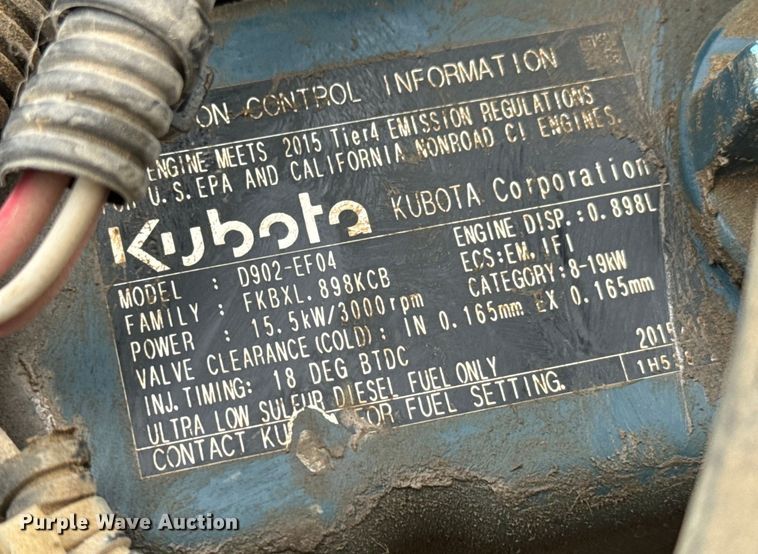 image for item LF9848 2022 Wacker Neuson  RTSC3 trench compactor