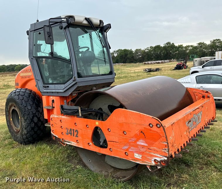 image for item LF9849 2012 Hamm 3412 single drum vibratory roller