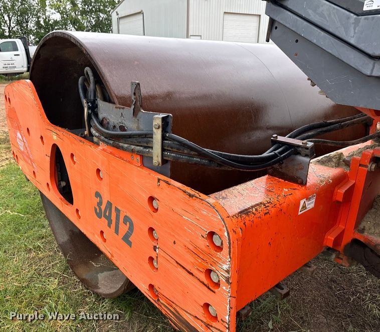 image for item LF9849 2012 Hamm 3412 single drum vibratory roller