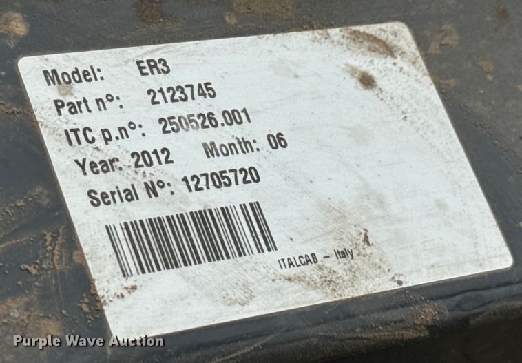 image for item LF9849 2012 Hamm 3412 single drum vibratory roller