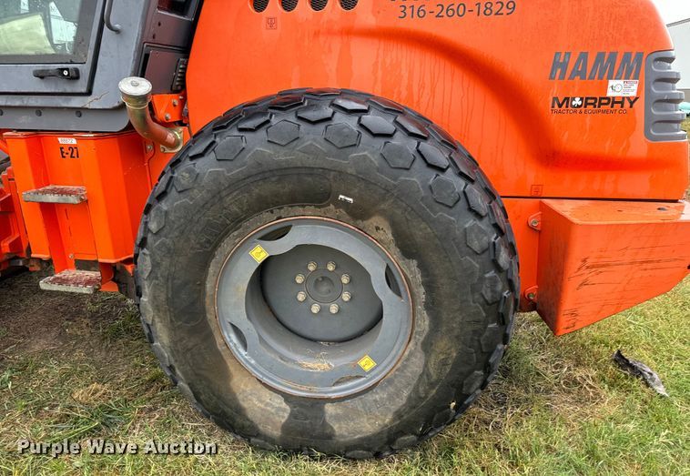 image for item LF9849 2012 Hamm 3412 single drum vibratory roller