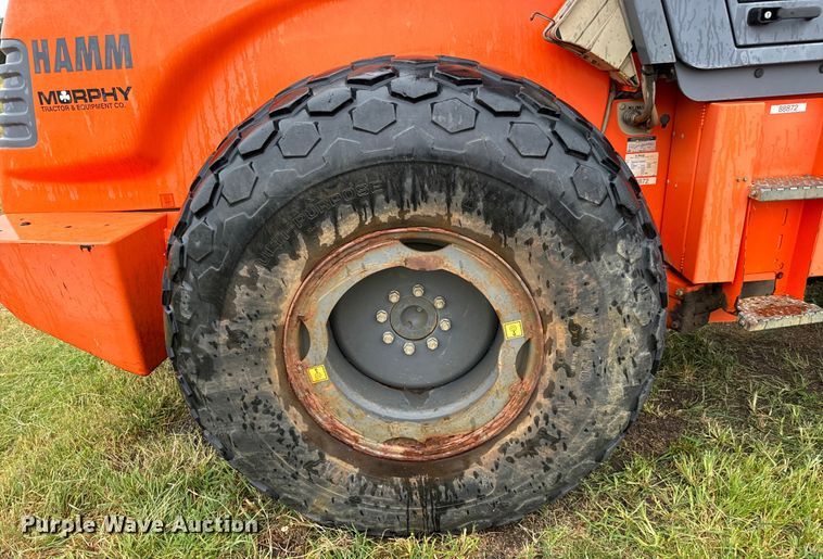 image for item LF9849 2012 Hamm 3412 single drum vibratory roller