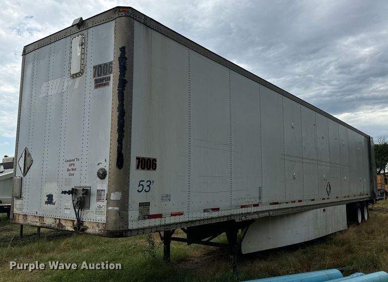 image for item LF9851 2001 Wabash  dry van trailer