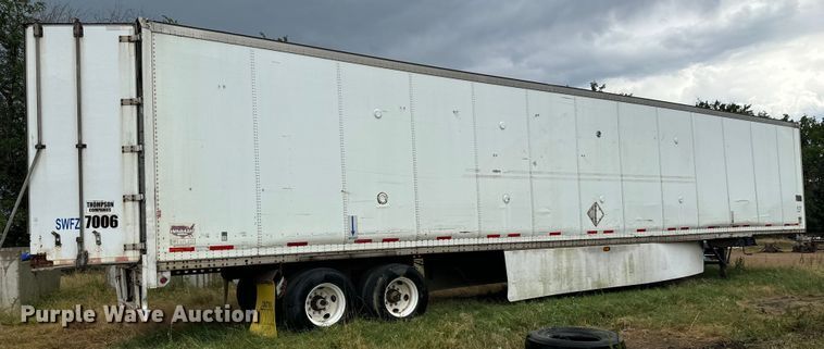 image for item LF9851 2001 Wabash  dry van trailer