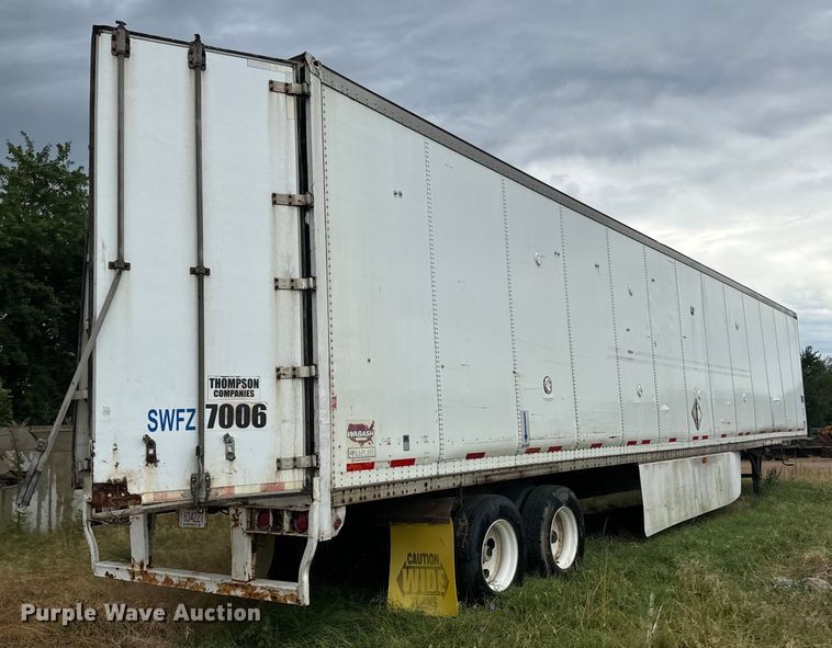 image for item LF9851 2001 Wabash  dry van trailer