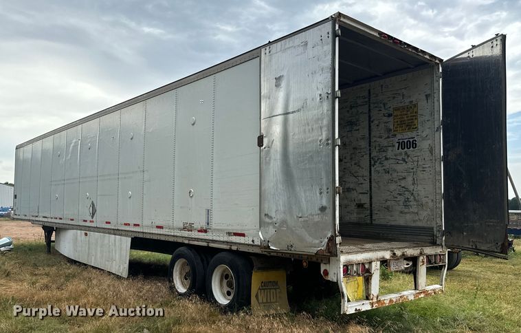 image for item LF9851 2001 Wabash  dry van trailer