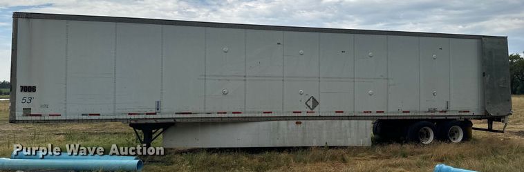 image for item LF9851 2001 Wabash  dry van trailer