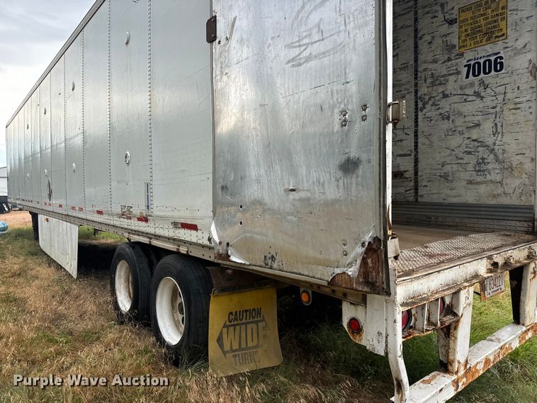 image for item LF9851 2001 Wabash  dry van trailer