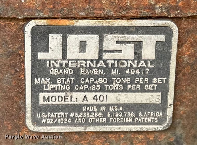 image for item LF9851 2001 Wabash  dry van trailer