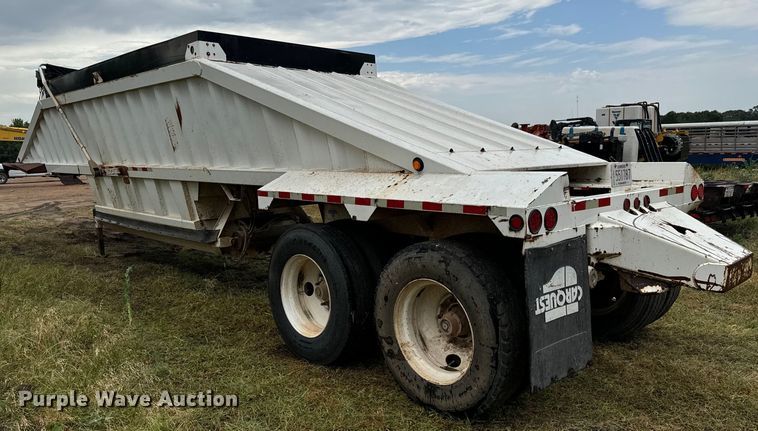 image for item LF9852 2013 Construction Trailers Specialist  BDT-40 bottom dump trailer