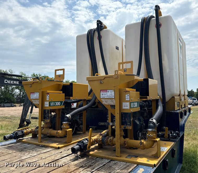 image for item LF9855 (2) Vermeer MX300 fluid mixing systems