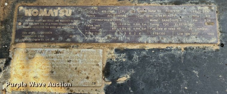 image for item LF9858 2010 Komatsu PC200 LC-8 excavator