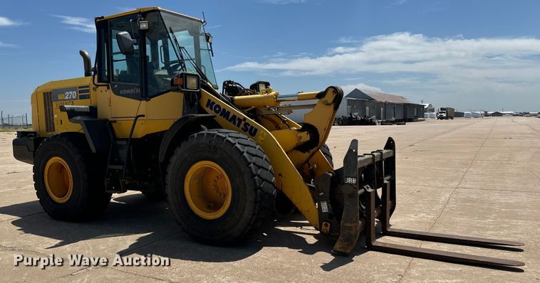 image for item LF9862 2014 Komatsu  WA270-7 wheel loader