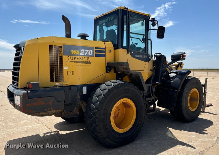 image for item LF9862 2014 Komatsu  WA270-7 wheel loader