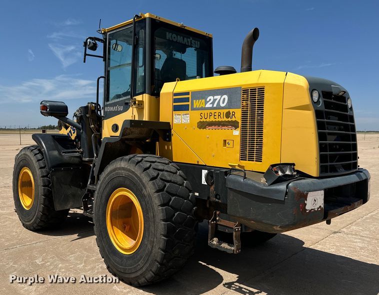 image for item LF9862 2014 Komatsu  WA270-7 wheel loader