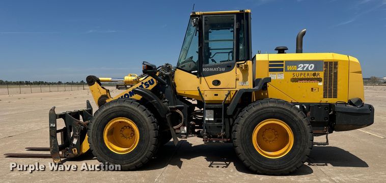 image for item LF9862 2014 Komatsu  WA270-7 wheel loader