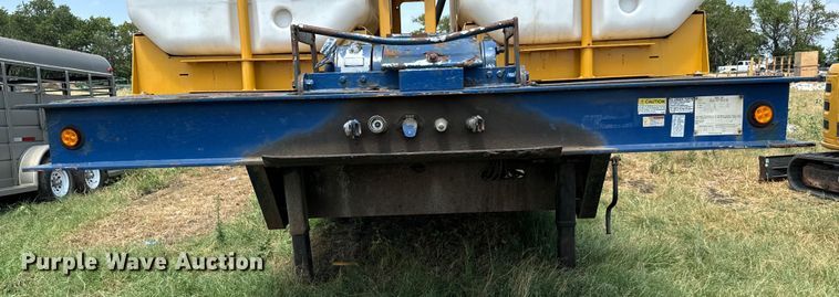 image for item MU9965 2007 Trail-Eze TE80HT48 drop deck hydratail equipment trailer