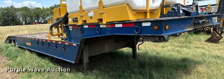 image for item MU9965 2007 Trail-Eze TE80HT48 drop deck hydratail equipment trailer