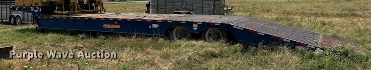 image for item MU9965 2007 Trail-Eze TE80HT48 drop deck hydratail equipment trailer