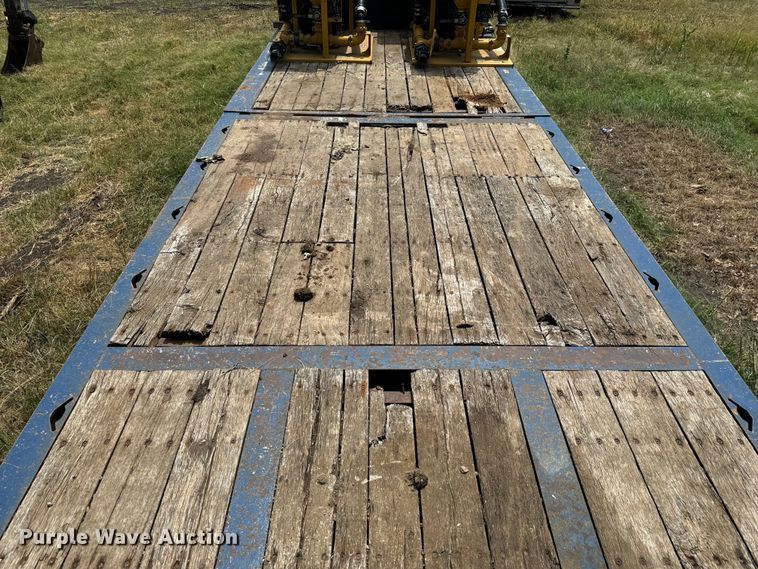 image for item MU9965 2007 Trail-Eze TE80HT48 drop deck hydratail equipment trailer